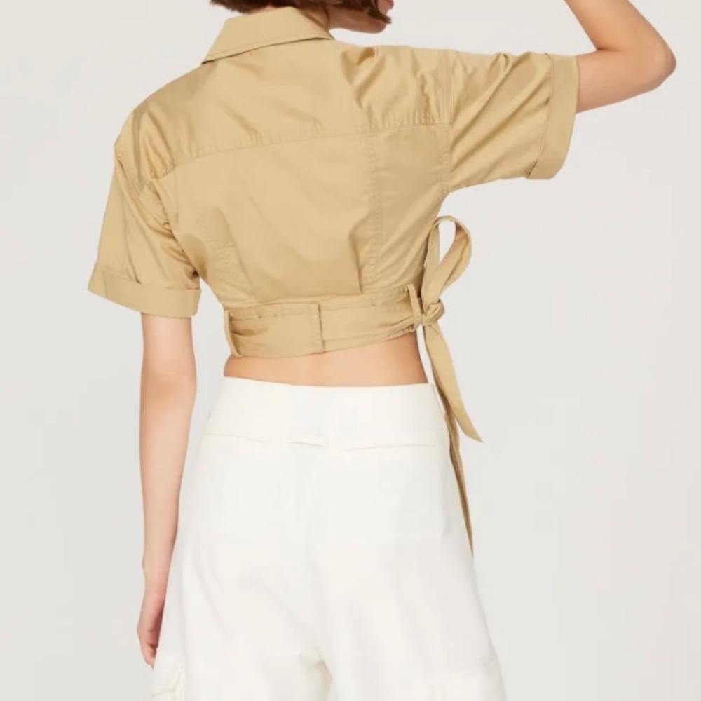 Derek Lam Khaki Medium Top size 40 (Best for Small) - Picture 6 of 8